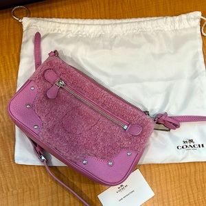 Authentic Coach Crossbody Bag in Pink